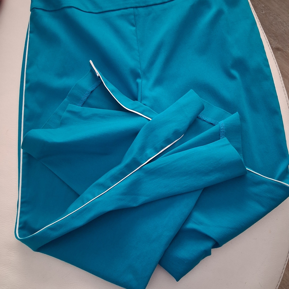 Counterparts Teal Ankle Pants